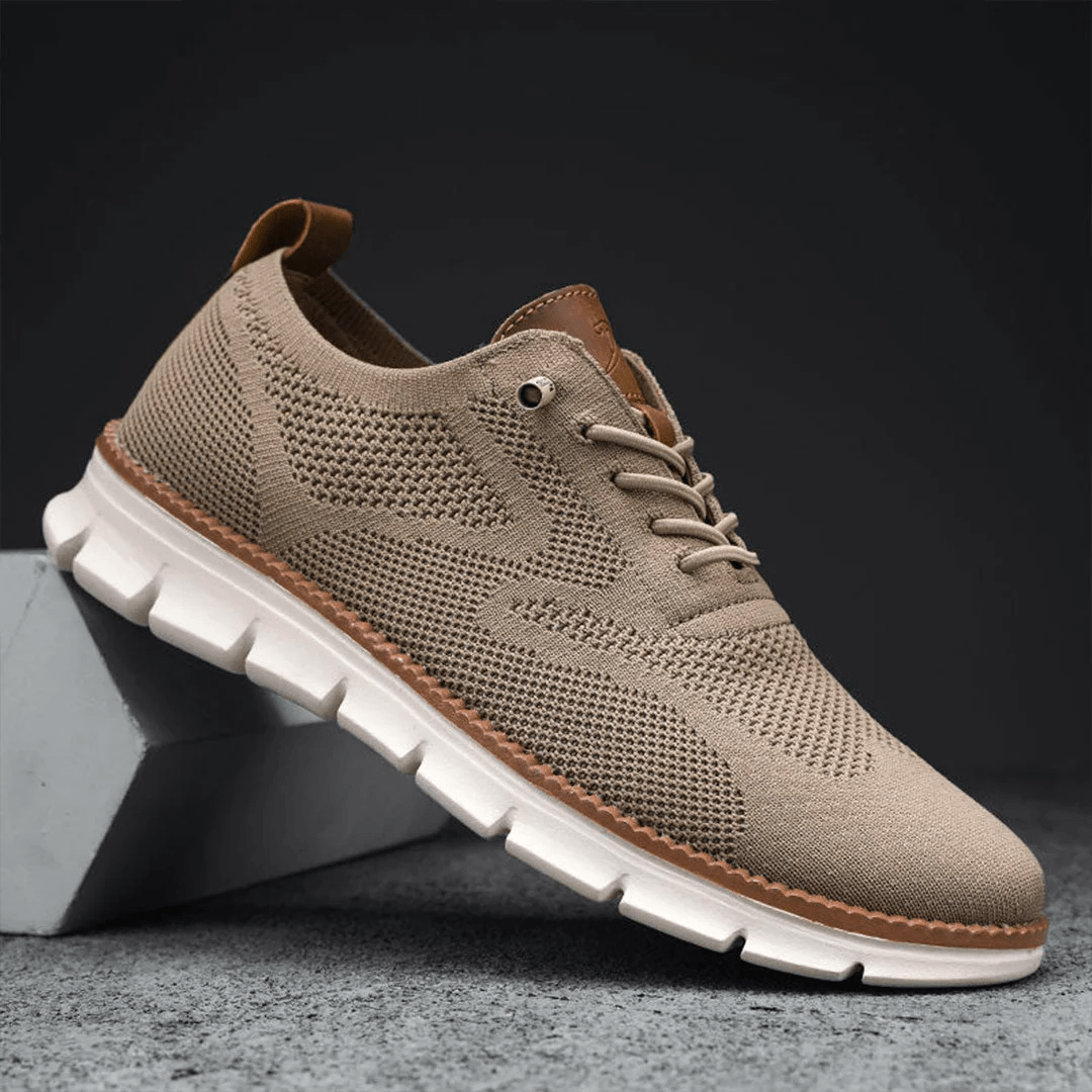 Andningsbara & ultrabra herrsneakers i minimalistisk design – Elias