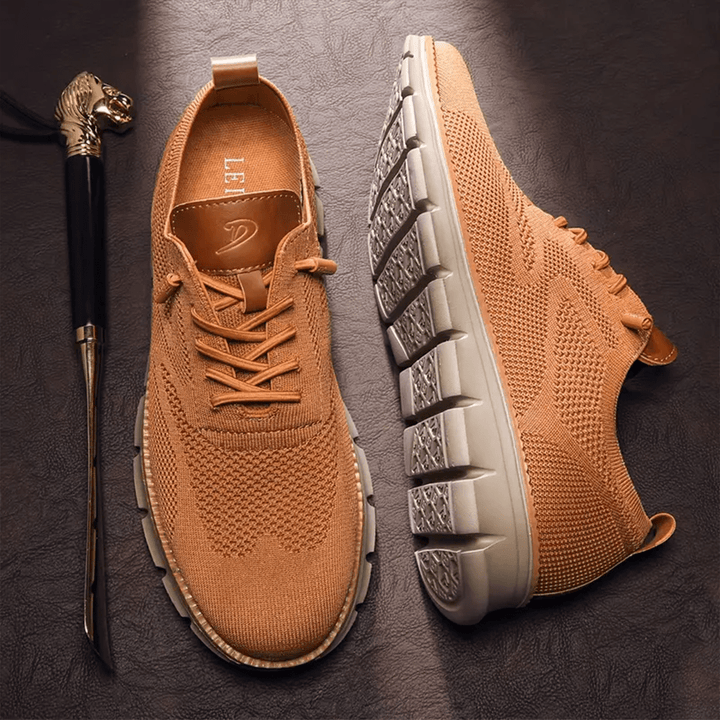 Andningsbara & ultrabra herrsneakers i minimalistisk design – Elias