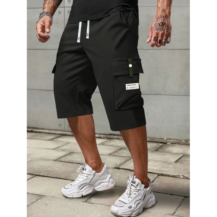 Christopher | Herr Cargoshorts med Dragsko och Sidofickor