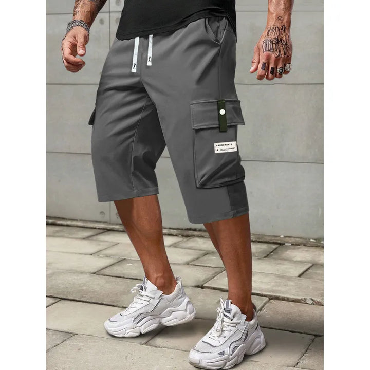 Christopher | Herr Cargoshorts med Dragsko och Sidofickor