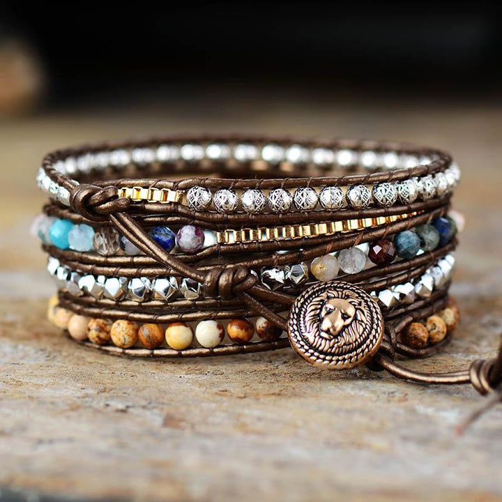 Jordande helande lindat armband - Terran Harmony
