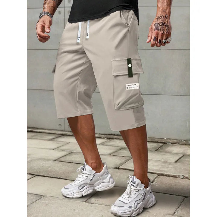 Christopher | Herr Cargoshorts med Dragsko och Sidofickor