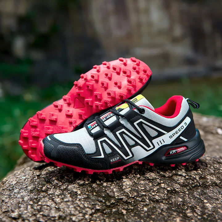 Piper | Dames sneakers met profielzool en vetersluiting