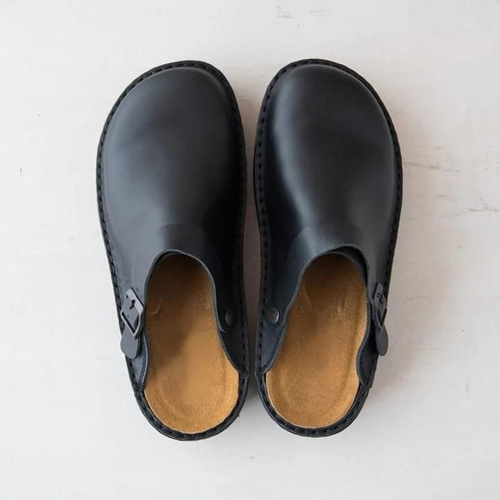 Höstliga lyxiga skinnslippers för män – Elias
