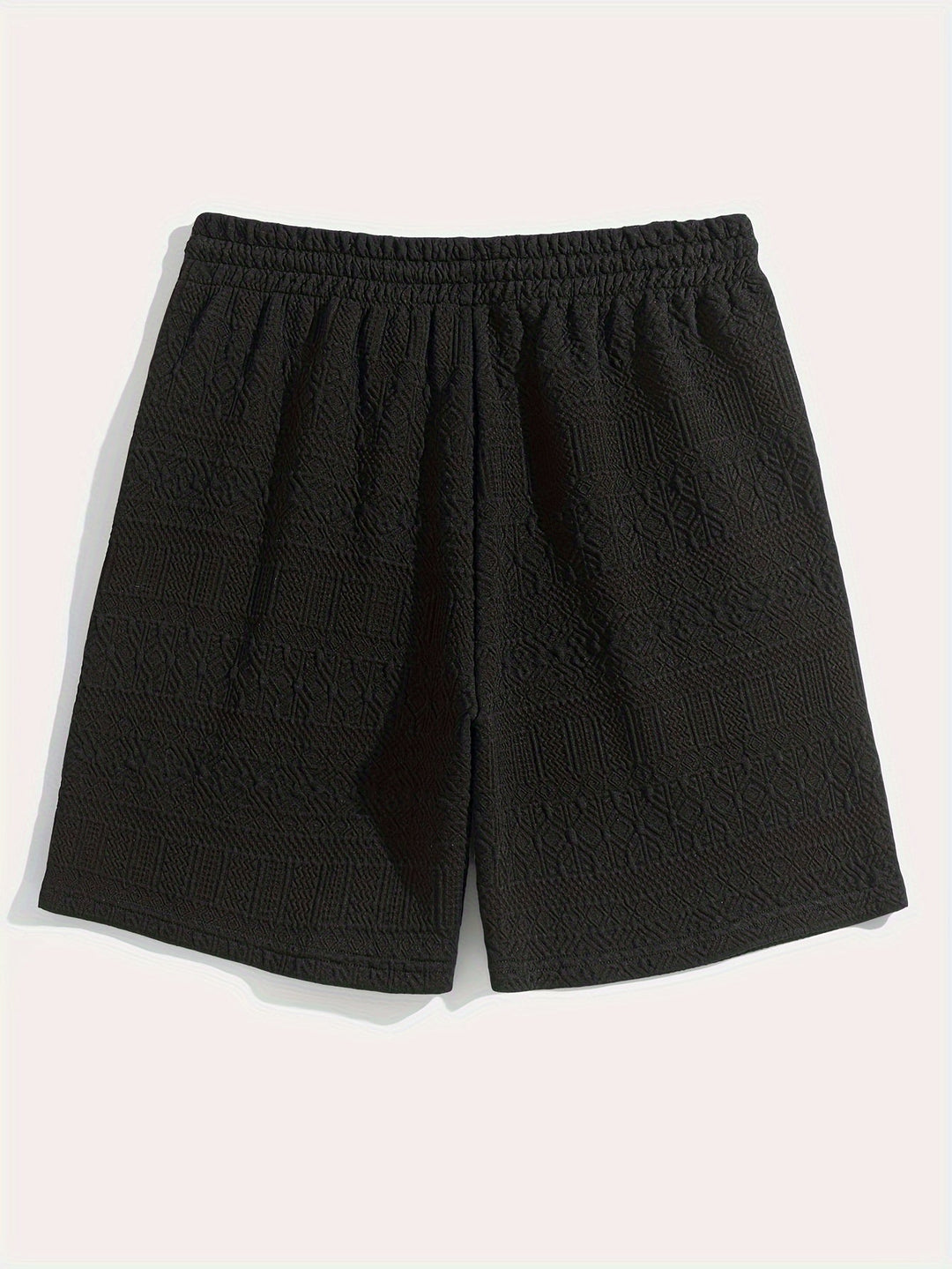 Sommarshorts för herrar, enkel stil med dragsko för komfort - Finn