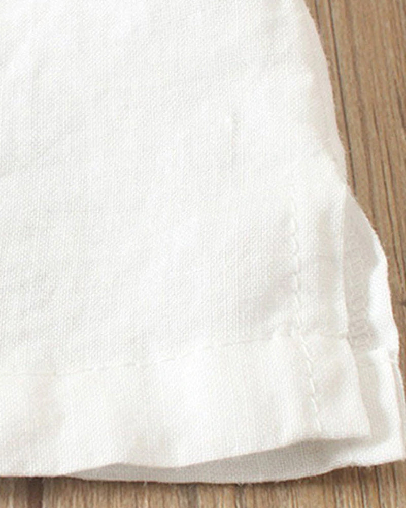 Höstt-shirt med korta ärmar och rund hals - Samantha
