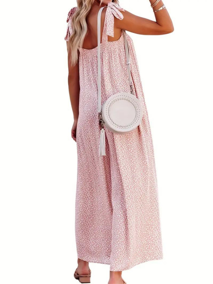 Aino Jumpsuit | Ärmlös Jumpsuit med vida ben