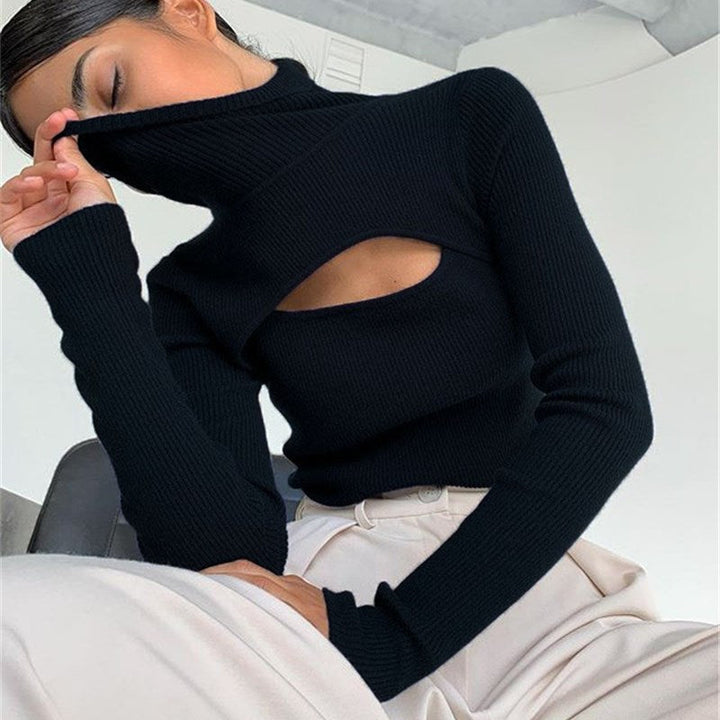 Alison topp | elegant och sexig split