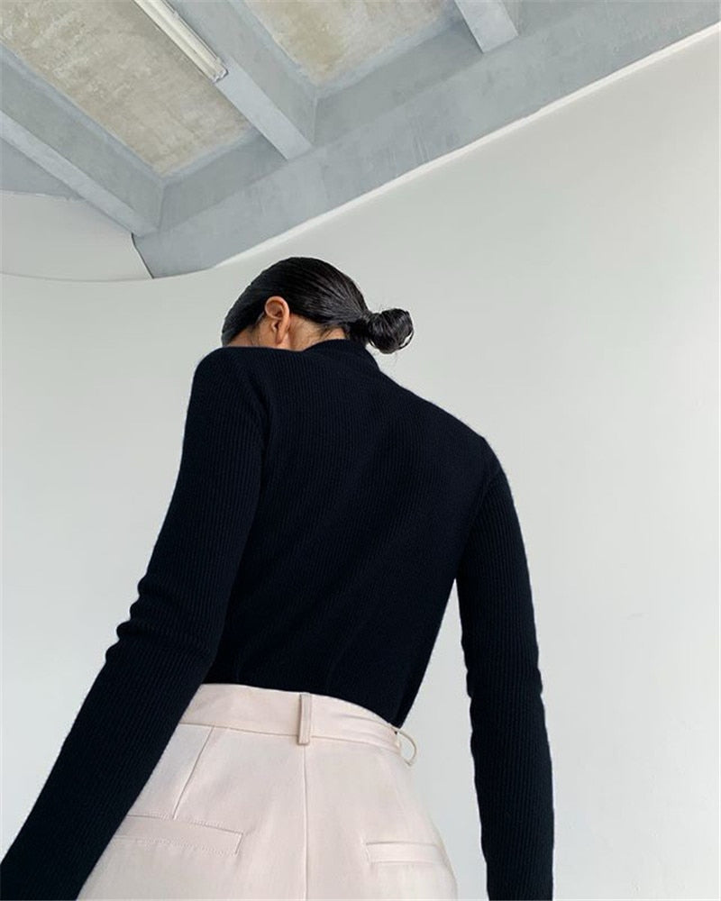 Alison topp | elegant och sexig split