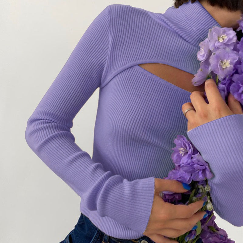 Alison topp | elegant och sexig split