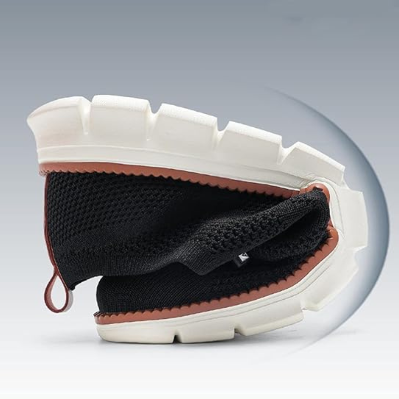 Herr Andningsbara Sneakers med sula