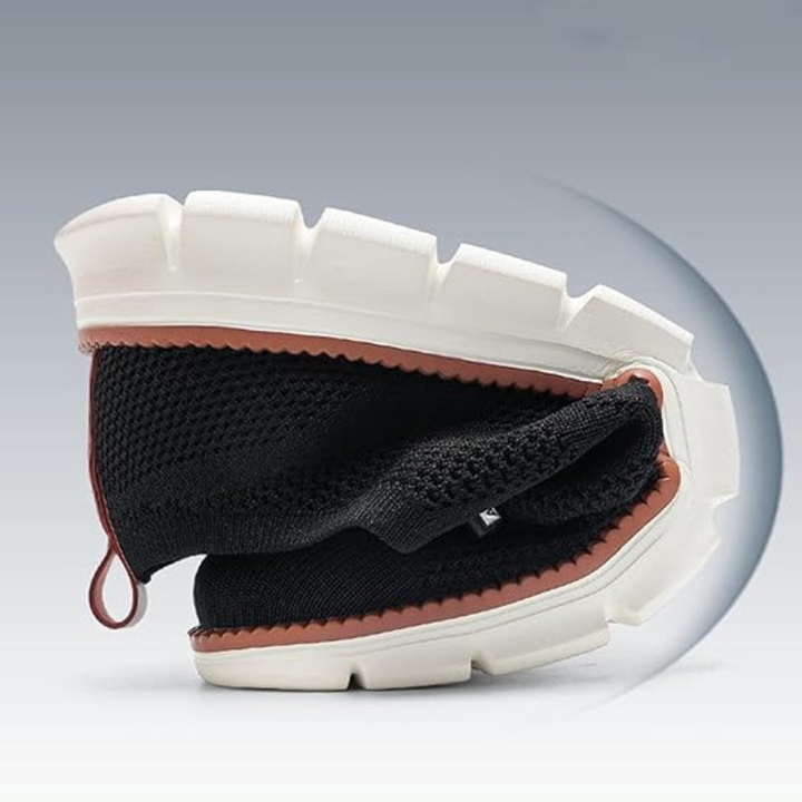 Herr Andningsbara Sneakers med sula
