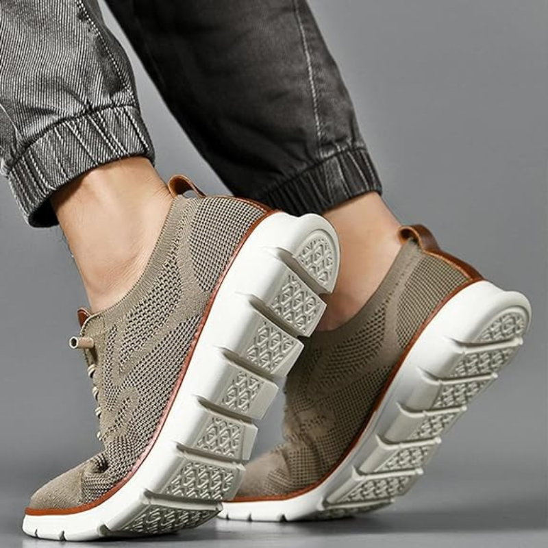 Herr Andningsbara Sneakers med sula