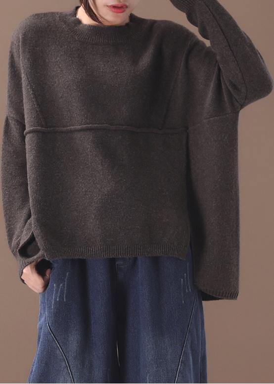 Kvinnors Asymmetrisk Topp i Vintage Stil - Bekväm och Elegant