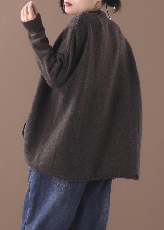 Kvinnors Asymmetrisk Topp i Vintage Stil - Bekväm och Elegant