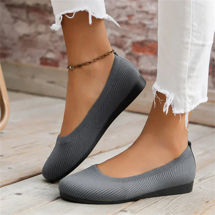 Ballerinaskor - Platta ortopediska sommarskor med slip-on för kvinnor
