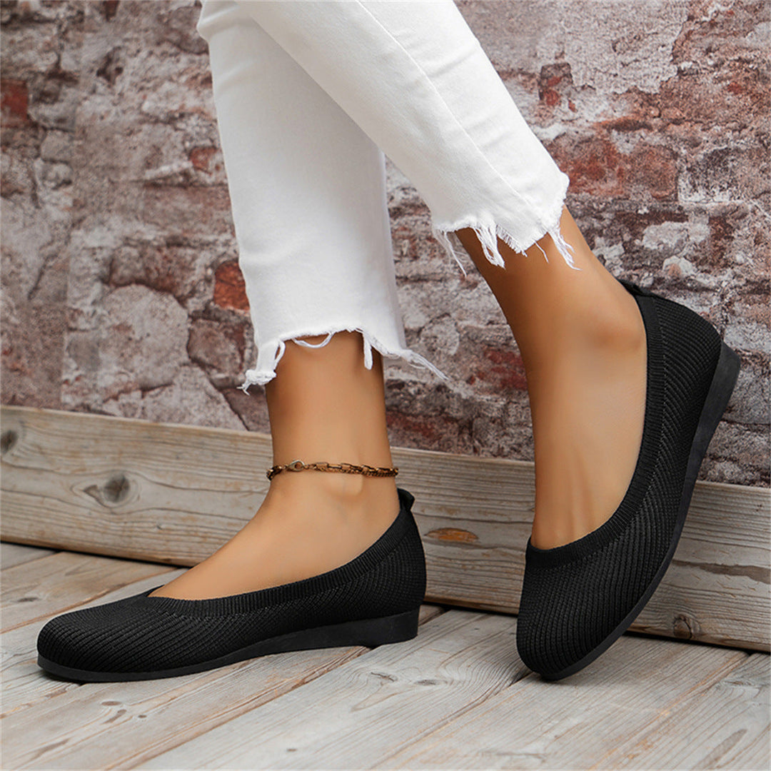 Ballerinaskor - Slip-On - Bekväma - Ortopediska ballerinaskor - Damskor