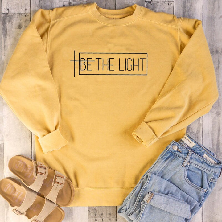 Be the Light Damtröja – Inspirerande och Bekväm