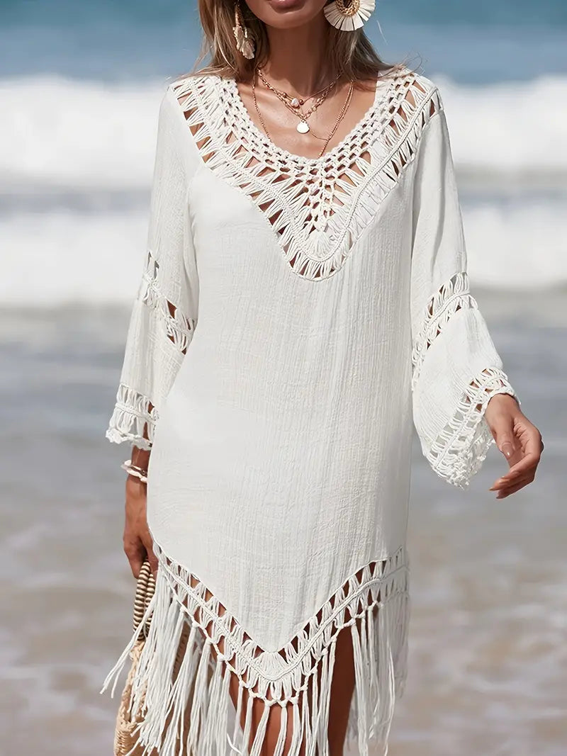 Beach Cover-Up | Boho | Virka | Baddräkt Cover-Up | Cover-Up Klänning