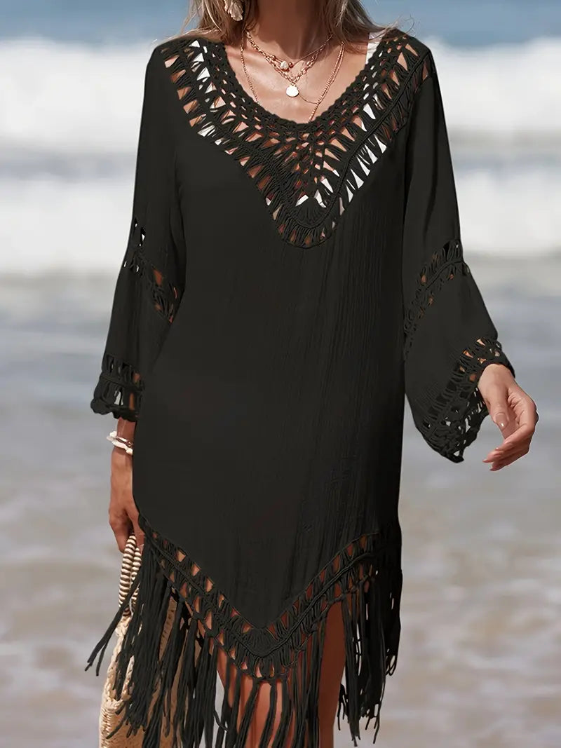 Beach Cover-Up | Boho | Virka | Baddräkt Cover-Up | Cover-Up Klänning