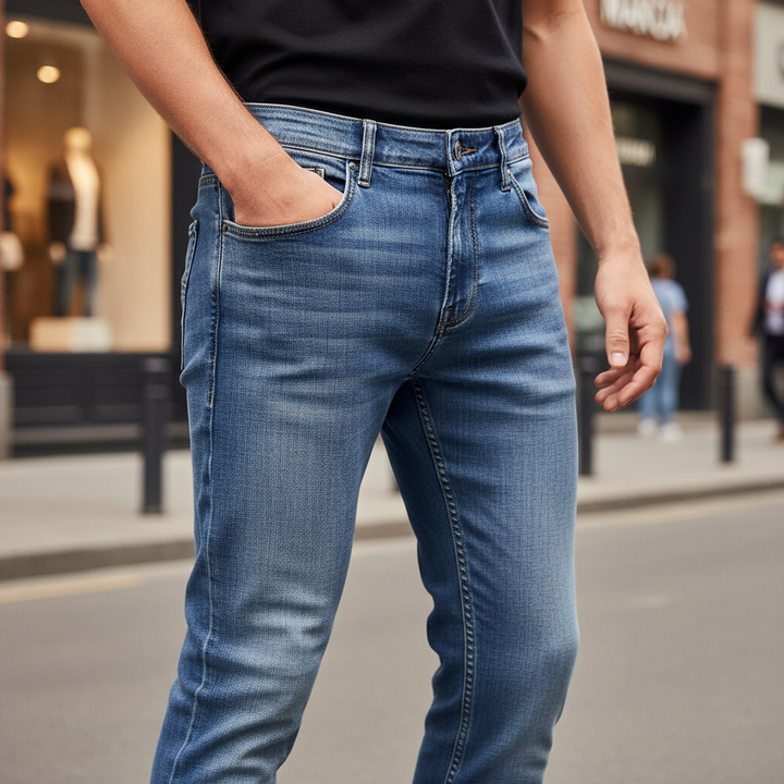 Bekväma denimbyxor - Tobias