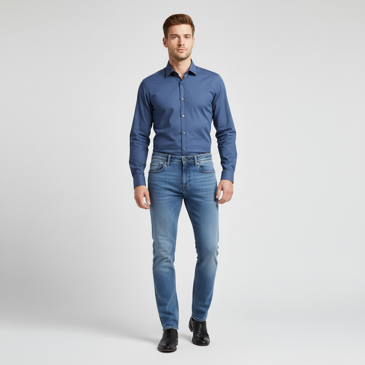 Bekväma denimbyxor - Tobias