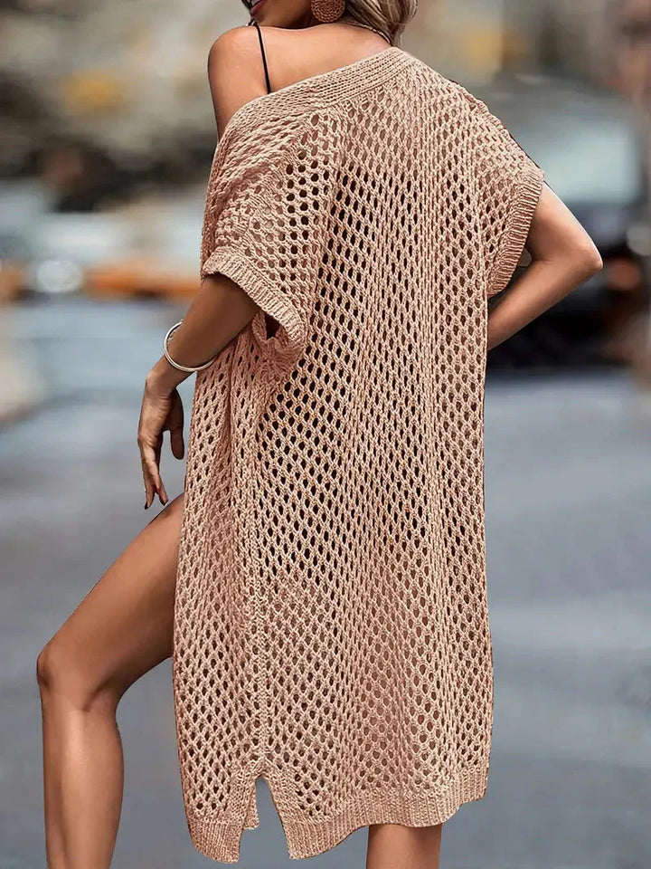 Bikini Cover-Up - Öppen front - Virkade - Strandtäckning - Strandkläder