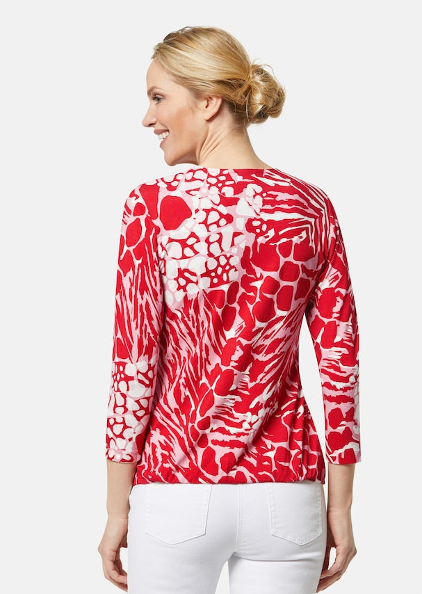 Blus | Långärmad | Omlott | V-ringad Blus | Damkläder