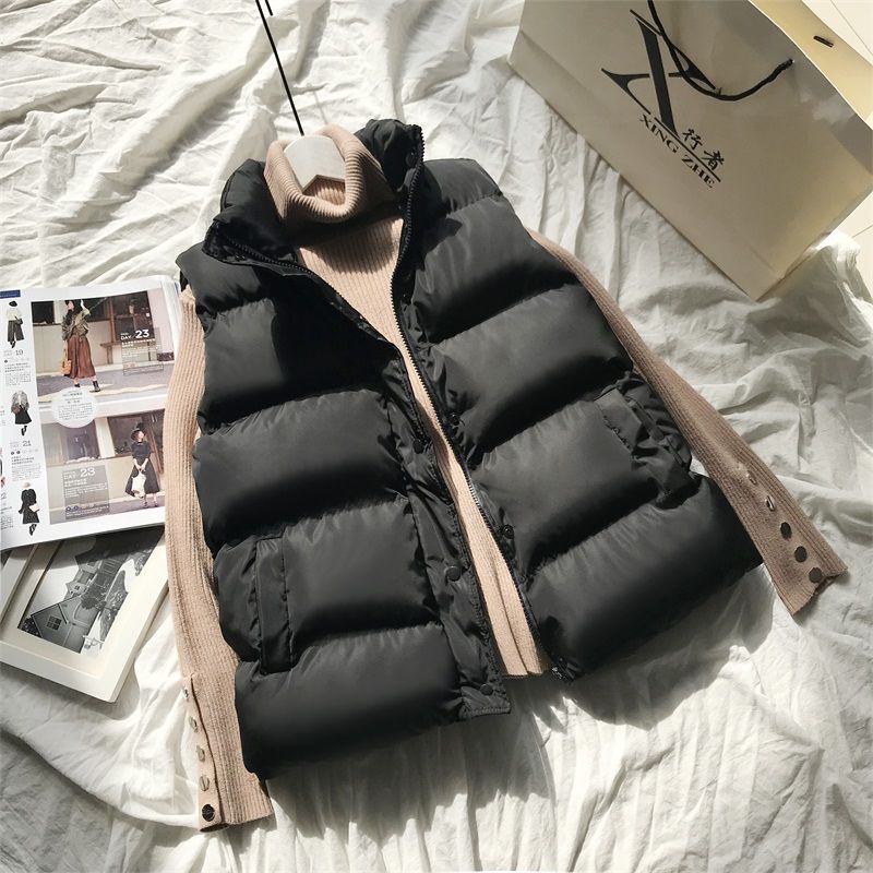 Bodywarmer - Varm - Ärmlös - Pufferväst - Vinterväst
