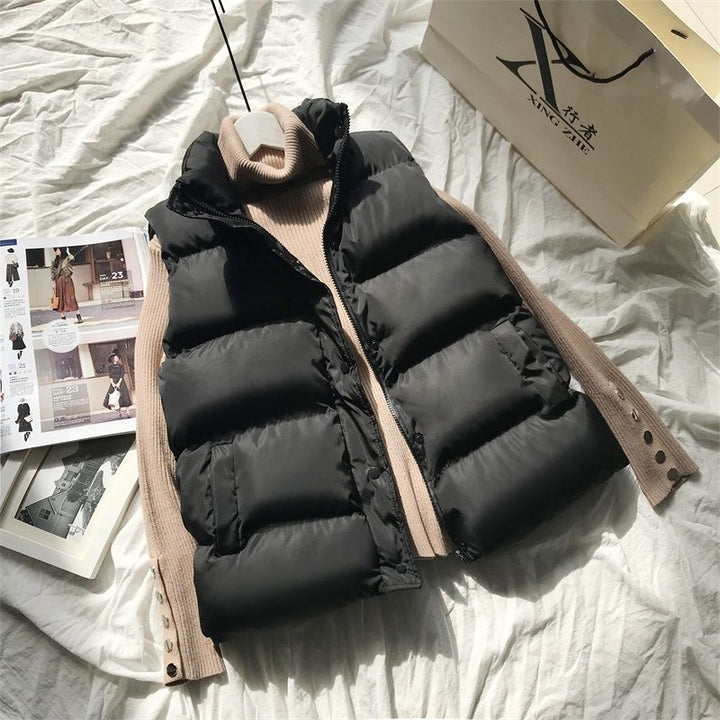 Bodywarmer - Varm - Ärmlös - Pufferväst - Vinterväst