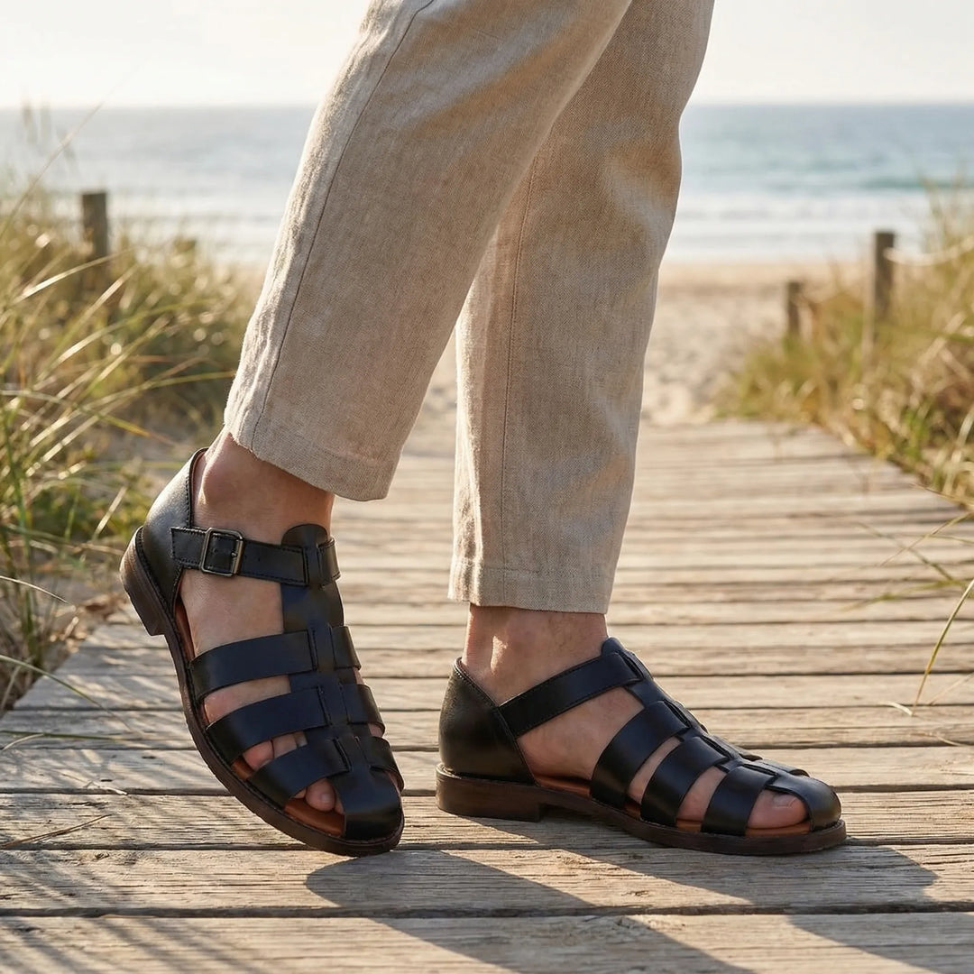 Gladiatorsandal med spänne - Victor