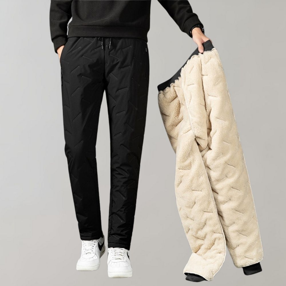 Bekväma vinterbyxor för herrar - Logan Winter Edition