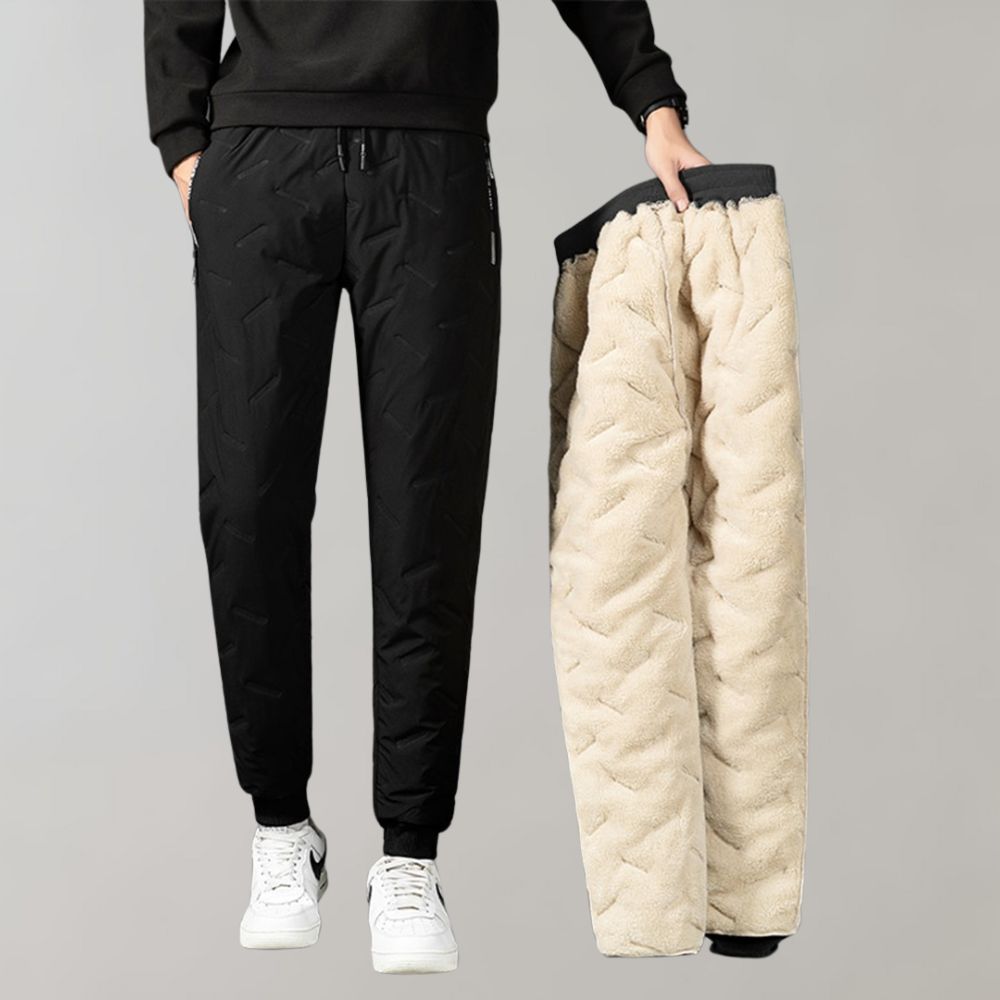 Bekväma vinterbyxor för herrar - Logan Winter Edition