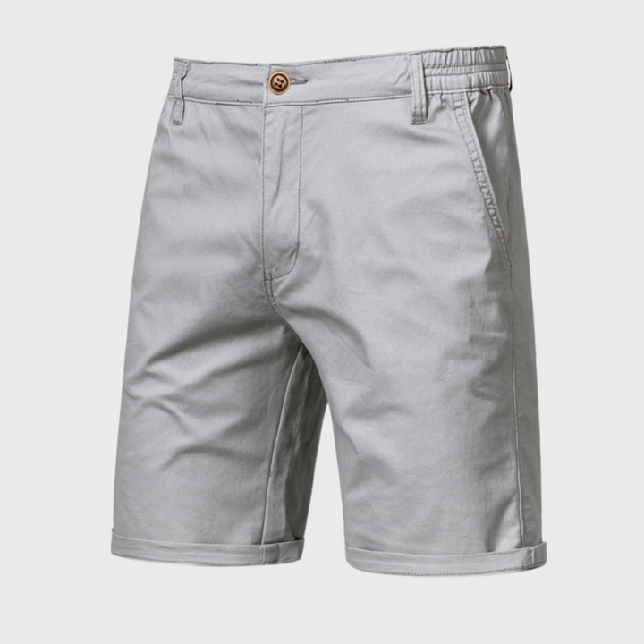 Avslappnade shorts för herr i bomull – Luca
