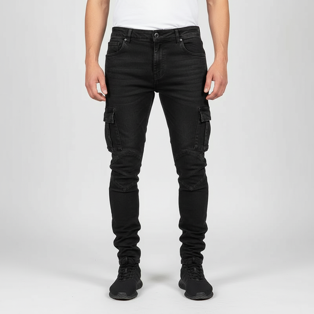 Cargo-jeans med fickor - Trevor