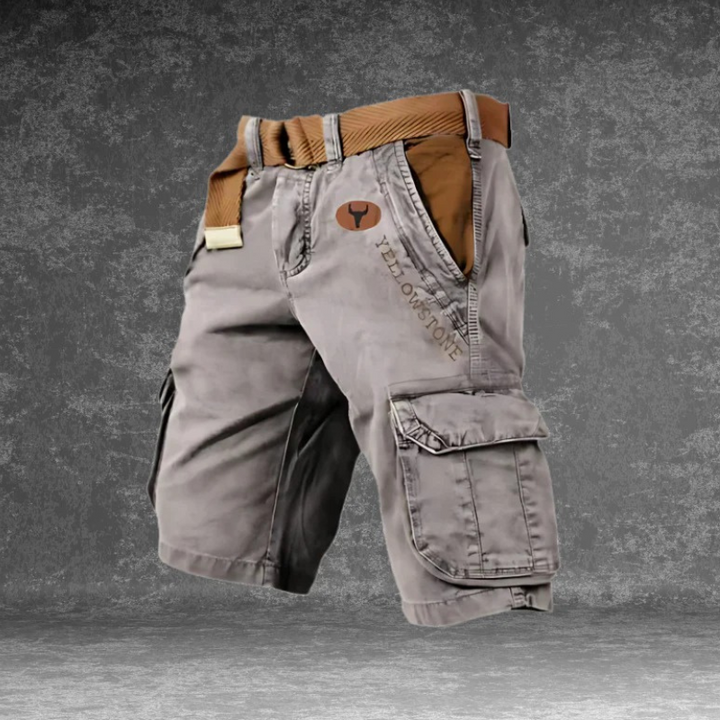 Cargo-shorts med djupa fickor - Jason