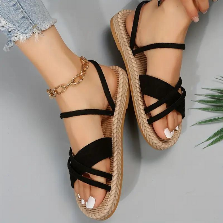 Cassidy Tofflor | Dam Snygga platta sandaler