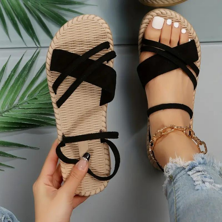 Cassidy Tofflor | Dam Snygga platta sandaler