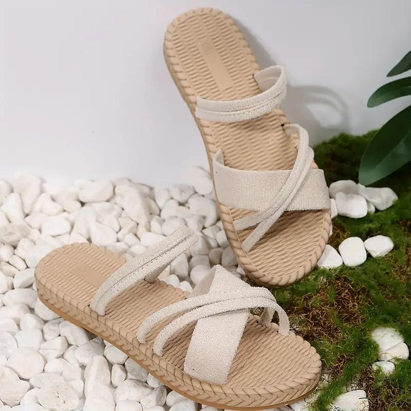 Cassidy Tofflor | Dam Snygga platta sandaler