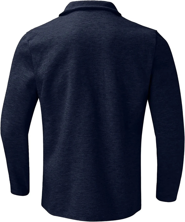 Casual kavaj - Knäppning - Fickor - Sweatshirt-blazer - Överskjorta för män