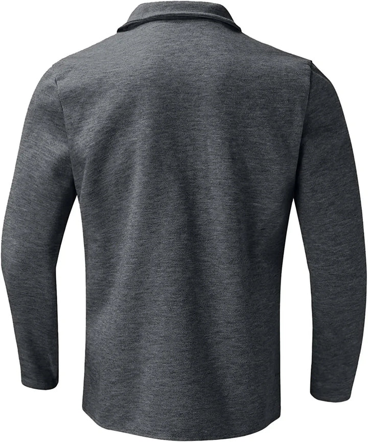 Casual kavaj - Knäppning - Fickor - Sweatshirt-blazer - Överskjorta för män