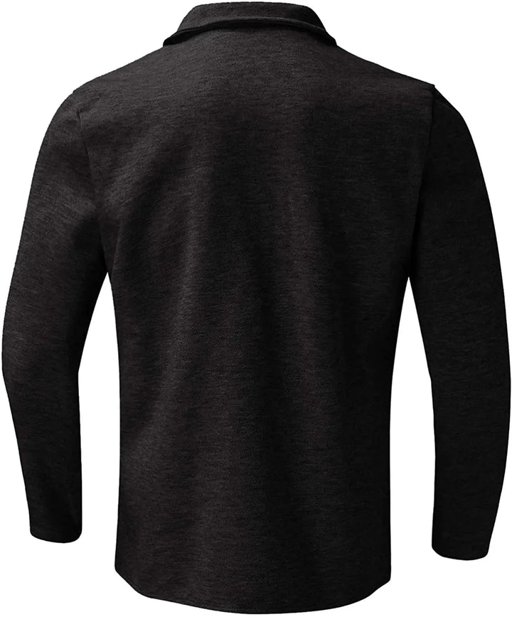 Casual kavaj - Knäppning - Fickor - Sweatshirt-blazer - Överskjorta för män