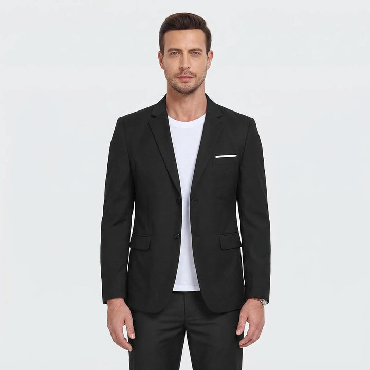 Klassisk herrblazer med notch-slag - Laurence