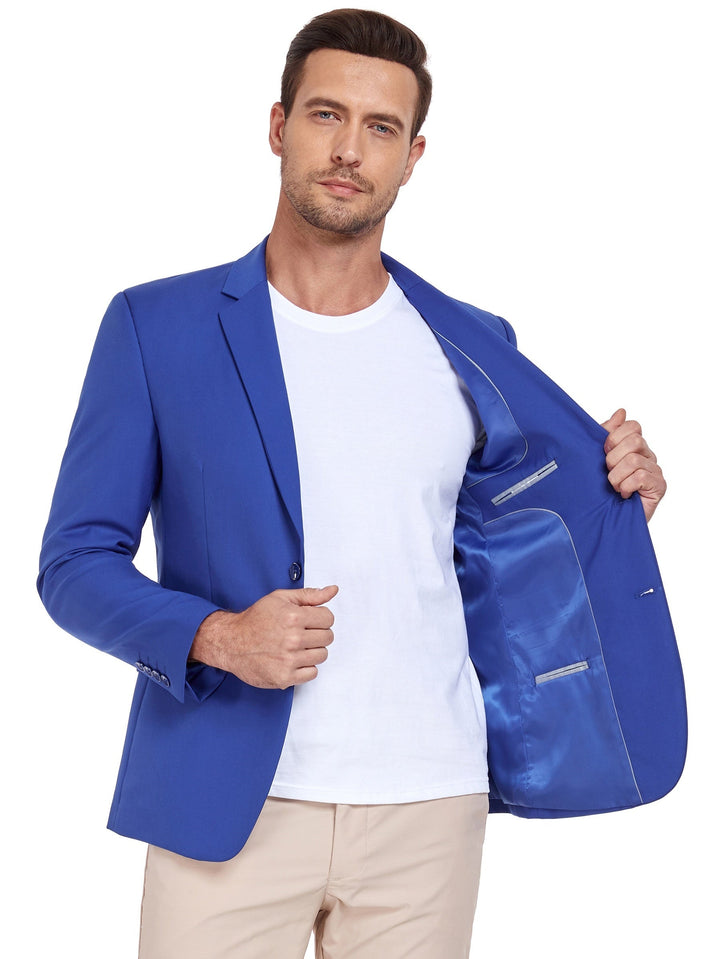 Klassisk herrblazer med notch-slag - Laurence