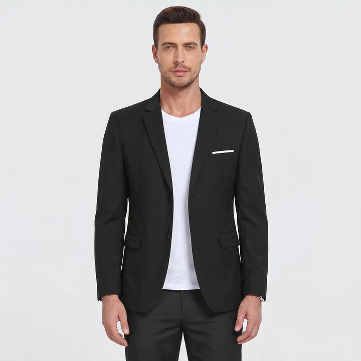 Klassisk herrblazer med notch-slag - Laurence