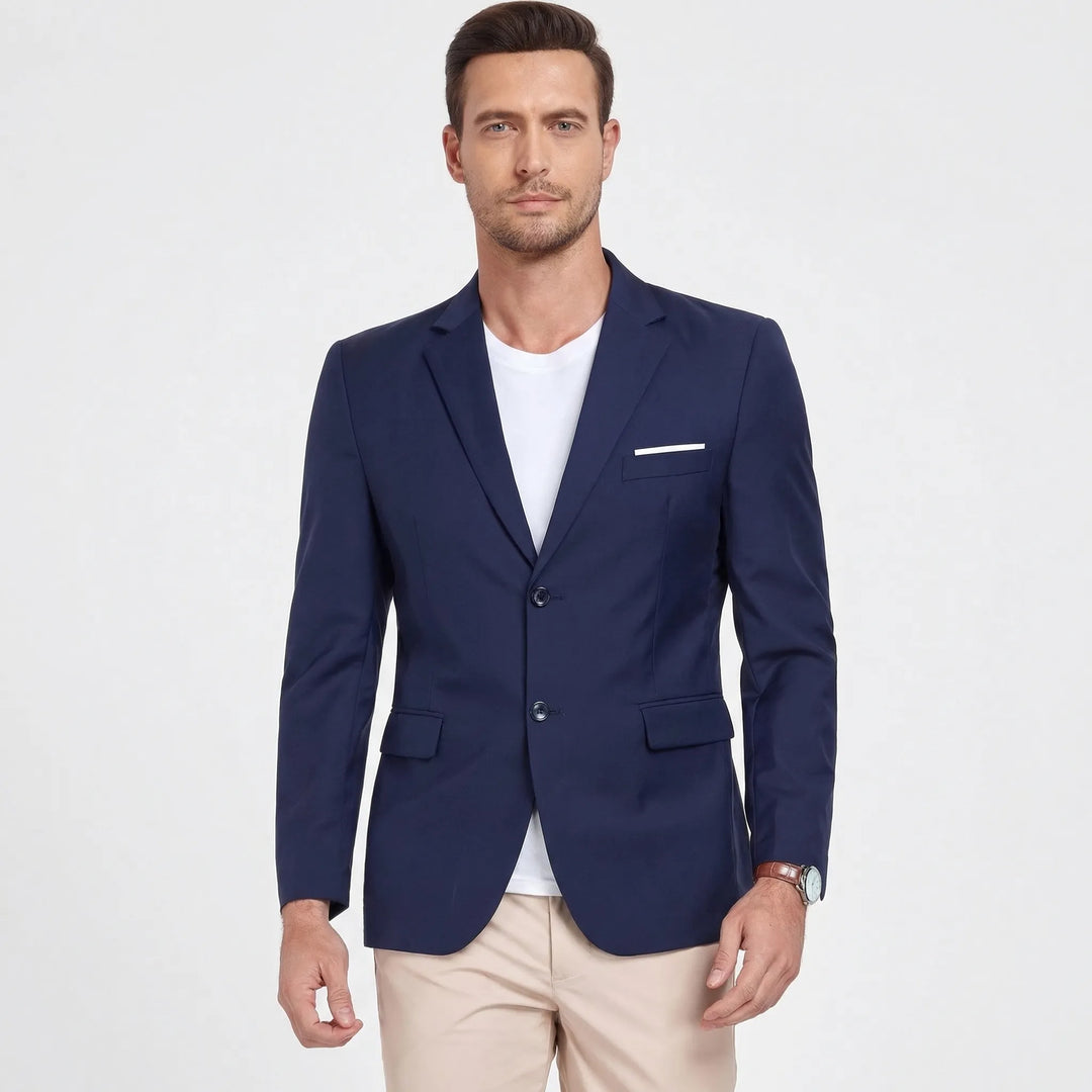 Klassisk herrblazer med notch-slag - Laurence