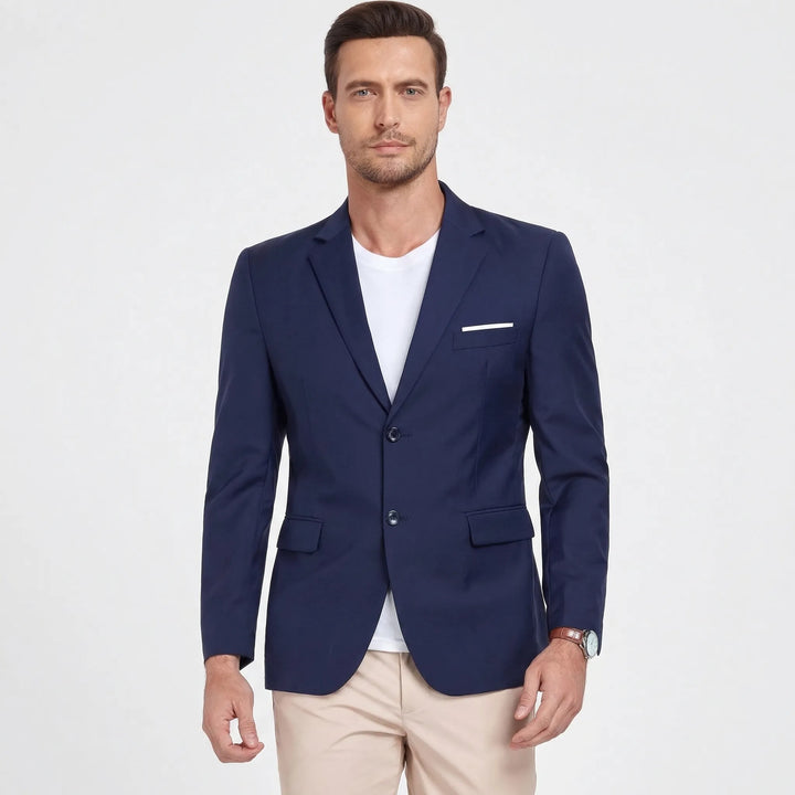 Klassisk herrblazer med notch-slag - Laurence