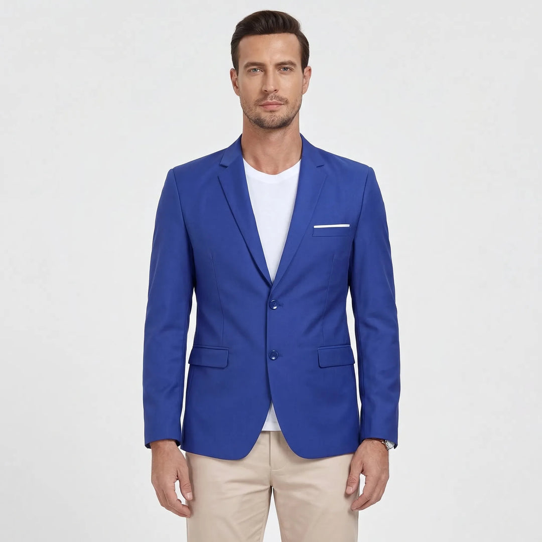 Klassisk herrblazer med notch-slag - Laurence