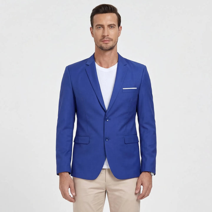 Klassisk herrblazer med notch-slag - Laurence