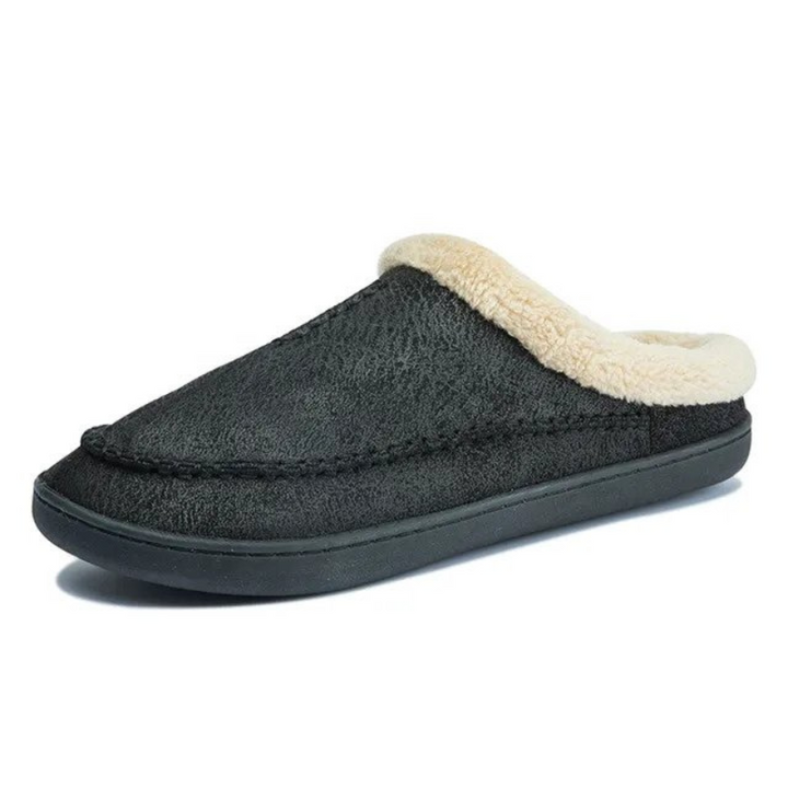 CloudSoft Inomhus tofflor | Fleecefodrade slip-on-tofflor för män